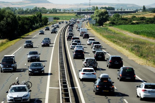 L'A71 a été coupée en direction de Paris à hauteur de Saint-Amand-Montrond. Photo d'illustration