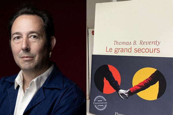 "Le grand secours", du romancier et professeur Thomas B. Reverdy, est nommé pour le prix Renaudot des lycéens 2023 (Flammarion).