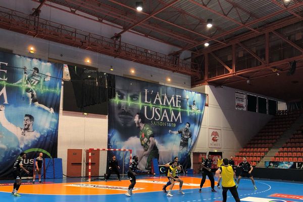 Les handballeurs de l'USAM ont repris l'entraînement ce lundi. Ils fêteront leur accession à l'Europe mercredi avec leurs supporters lors du dernier match de la saison. 