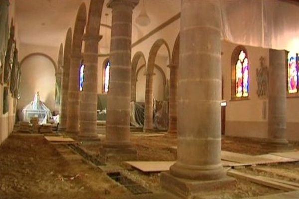 L'église de Lépanges-sur-Vologne infestée de mérules