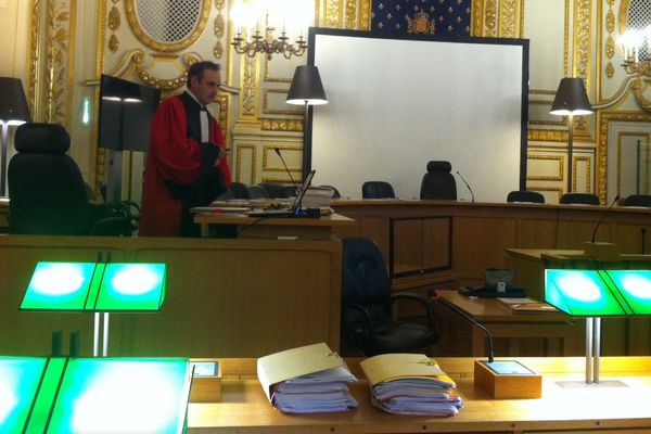 L'avocat général pendant le procès du meurtre de Lucie Beydon à Rennes