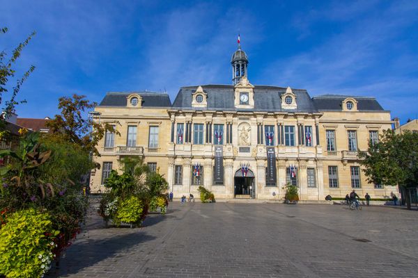 L'hôtel de ville de Troyes, en octobre 2020.