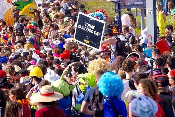 Le Carnaval des étudiants de Caen 2012