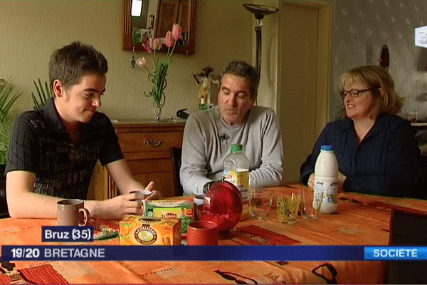 Cette famille de Bruz (35) a pu bénéficier de dons de RTT