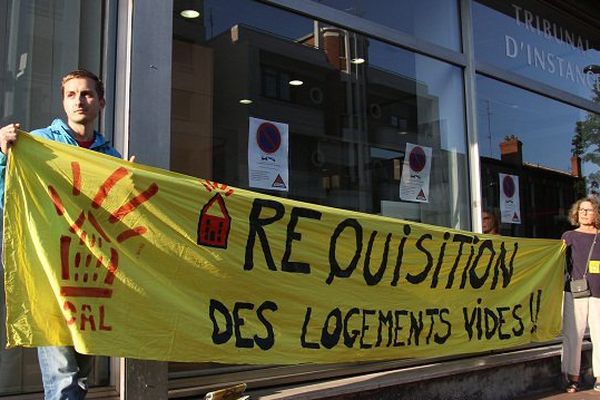 Une manifestation du DAL à Toulouse