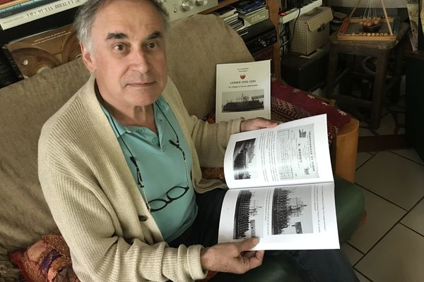 Jean-Paul Baronnet, co-auteur du livre "Liomer 1939-1945. Un village à l'heure allemande"