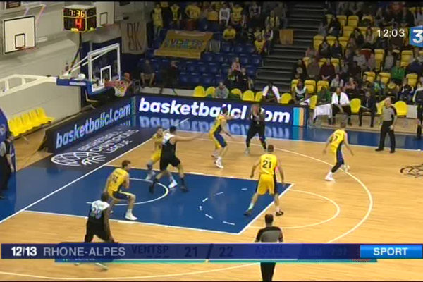 L'ASVEL s'incline face à Ventspils - 11/1/17