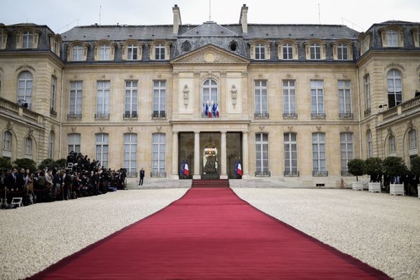 Les maires vont pouvoir envoyer au Conseil constitutionnel leurs parrainages à partir du dimanche 30 janvier (Photo : le palais de l'Élysée le jour de l'investiture d'Emmanuel Macron le 14 mai 2017).
