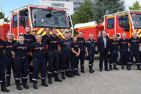 Après vérification de leur matériel la veille, les seize pompiers bas-rhinois sont parti le 5 août vers 5 heures du matin, pour aller épauler leurs collègues du PACA.