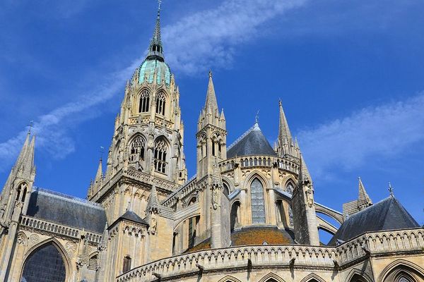 La cathédrale de Bayeux (Calvados).