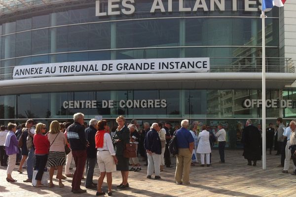 L'annexe au tribunal de grande instance a dû être évacuée ce mardi 23 septembre 2014