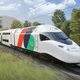 Le train à très grande vitesse Avelia Horizon d'Alstom.