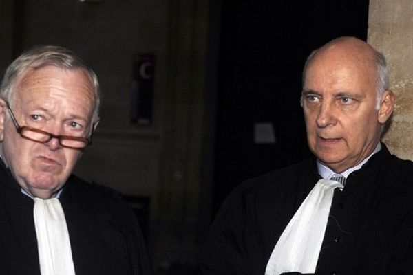 Olivier Metzner, l'avocat pénaliste disparu brutalement, ici à gauche de la photo