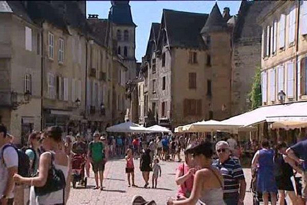 Le bilan touristique au mois de juillet est contrasté à Sarlat 