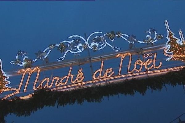 Le marché de Noël à Besançon