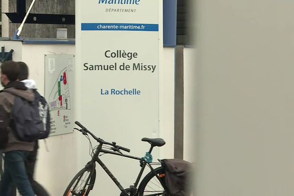 Le collège Missy à La Rochelle a rouvert ses portes ce mercredi.