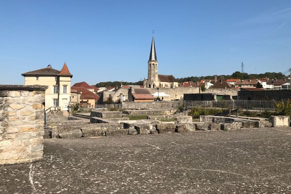 Le site de la forteresse de Châtel-sur-Moselle, dans les Vosges.