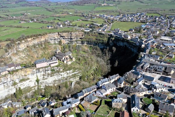 Le trou de Bozouls dans l'Aveyron accueille de nombreux tournages ces dernières années.