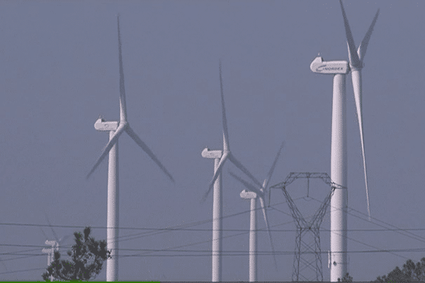 Le champ éolien de Saint-Coulitz (29) a tourné à plein régime lors des tempêtes