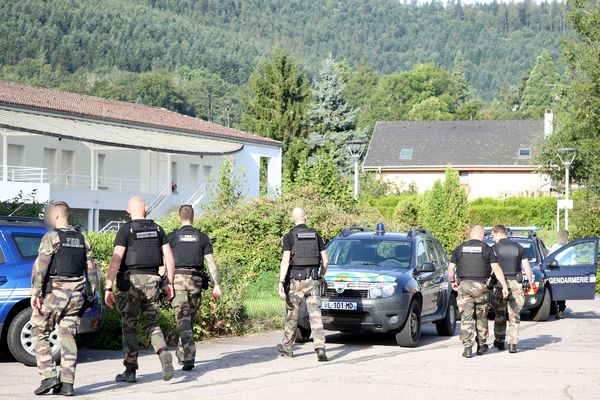 Départ des patrouilles de gendarmerie de Saint-Dié-des-Vosges ce mercredi matin