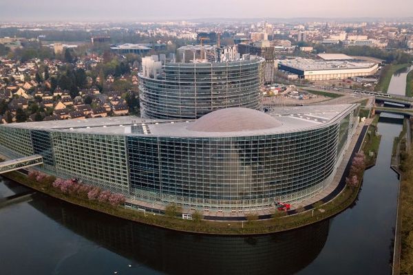 Parlement européen de Strasbourg, en mars 2019