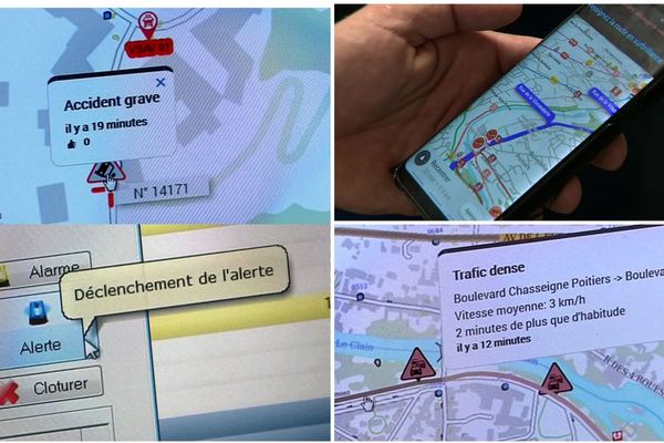 Les pompiers de la Vienne contribuent à l'application WAZE.