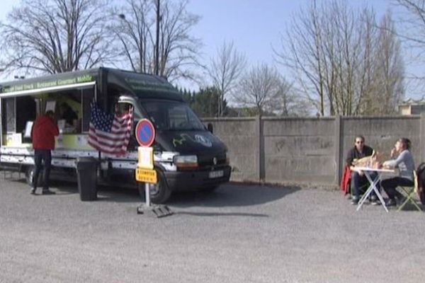 un food truck à Amiens