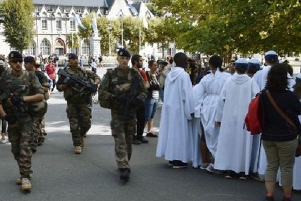 508 membres des forces de sécurité sont mobilisés pour assurer la sécurité du pélerinage du 15 août à Lourdes