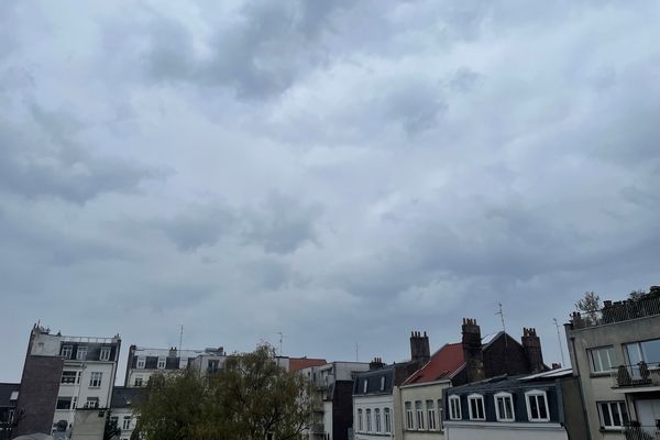 Ciel bouché sur Lille