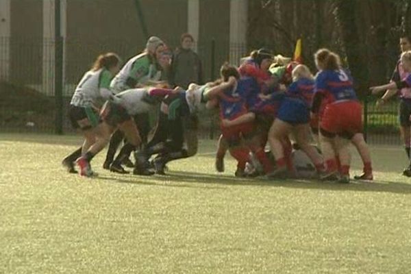 les filles de l'ASRUC à l'entrainement. 