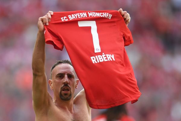 Franck Ribéry a longuement salué les supporters de l'Allianz Arena à la fin du match