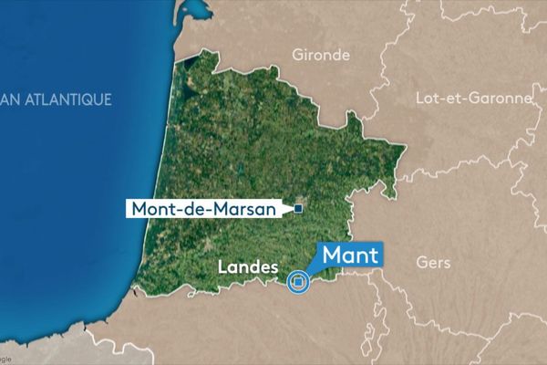 L'accident mortel est survenu à Mant, au sud du département des Landes, ce dimanche 19 janvier. 