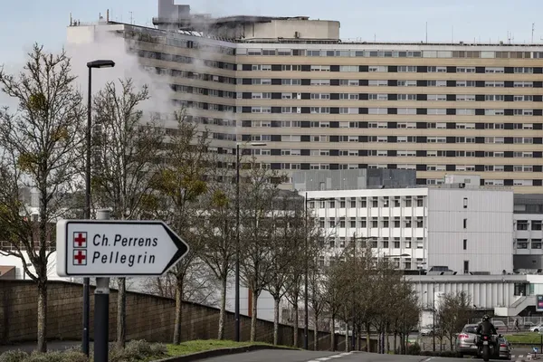 L'hôpital Pellegrin, à Bordeaux, le 25 janvier 2020.