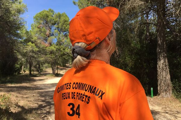 Prades-le-Lez (Hérault) - les 1.200 bénévoles des comités feux de forêt de l'Hérault ont cessé leur surveillance active le 16 septembre - septembre 2018.