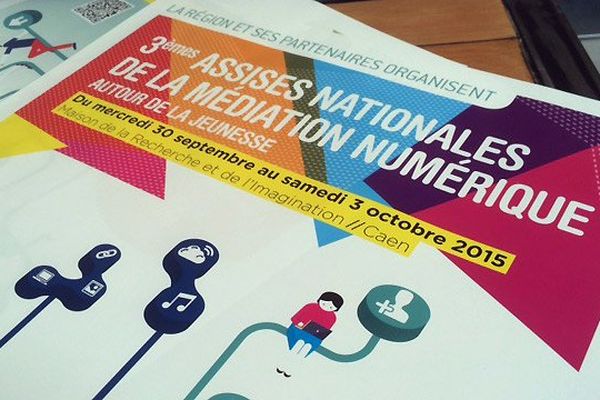 Les 3emes assises nationales de la médiation numérique se tiennent à Caen du 30 septembre au 3 octobre 2015