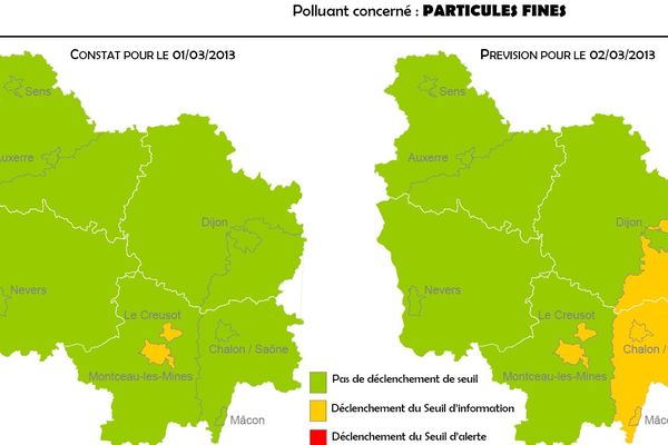 Le pic de pollution aux particules fines s'estompe, mais le seuil d'information et de recommandation est maintenu.