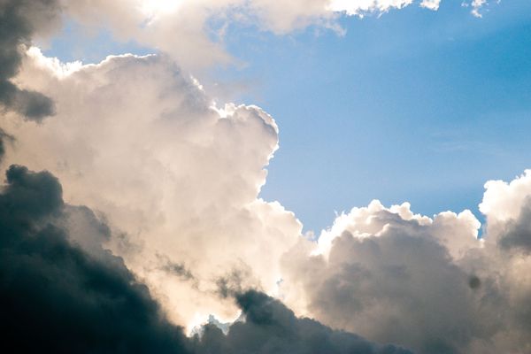 Un ciel bien gris ce jeudi.