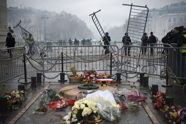 Rampage of the Arc de Triomphe on December 1, 2018