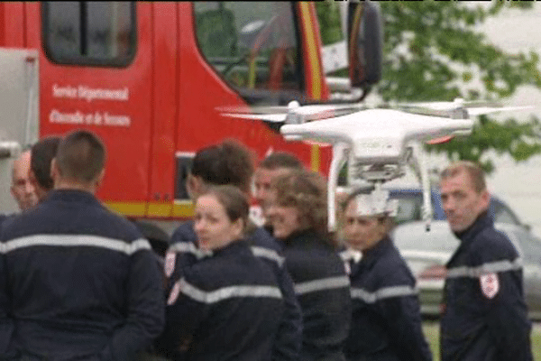 Les pompiers ornais ont depuis le mois d'avril un drone de collège volant