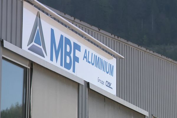 La fonderie MBF à Saint-Claude dans le Jura.