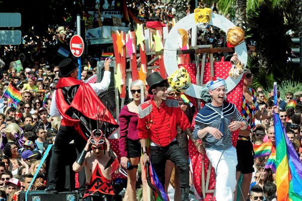 La Gaypride à Montpellier, archive.