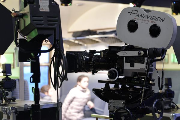 Caméra de tournage Panavision (Archives)