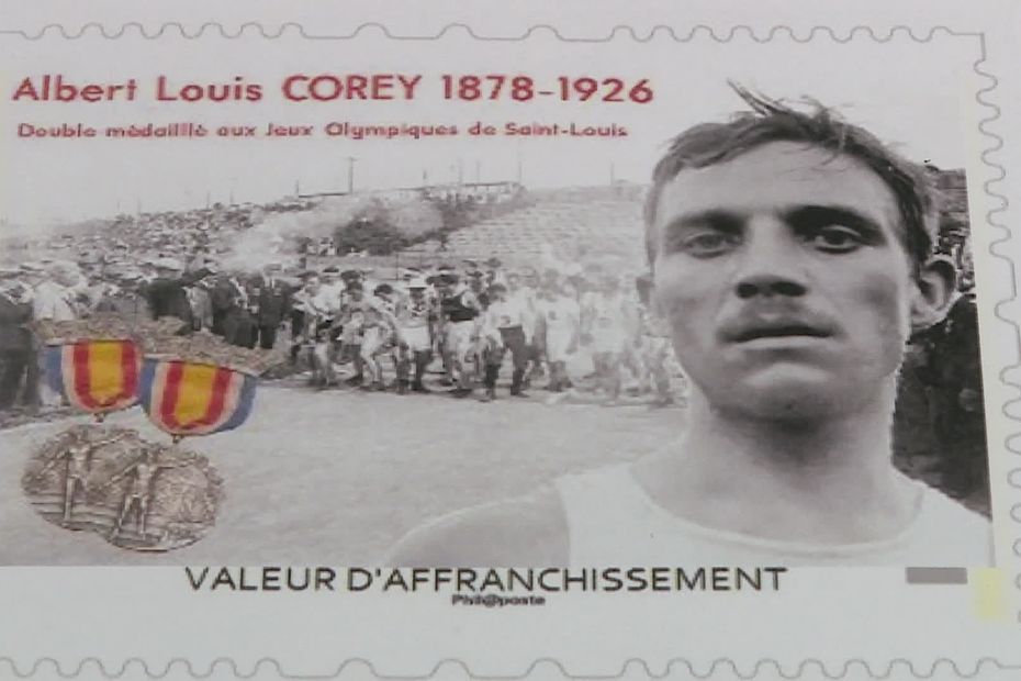 STORY.  The astonishing story of Albert Corey, marathoner whose 1904 Olympic medal was not French