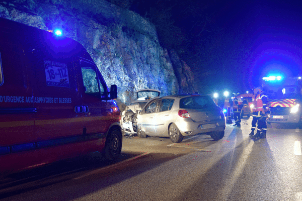 L'accident a été très violent