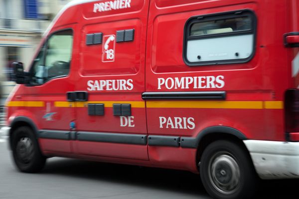 Un véhicule des Sapeurs pompiers de Paris. (Photo d'illustration) 