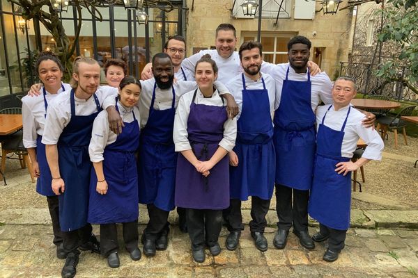 Thibaut Gamba, nouveau chef du Logis de la Cadène à Saint-Emilion espère bien décrocher prochainement une ou deux étoiles.