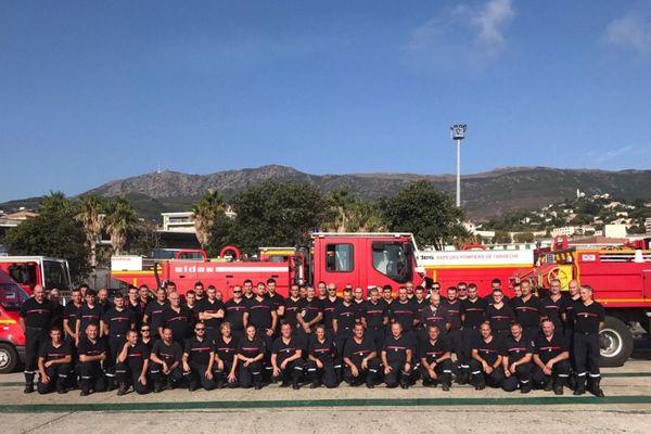 Incendies – 60 pompiers d’Ardèche toujours en renfort en Haute-Corse