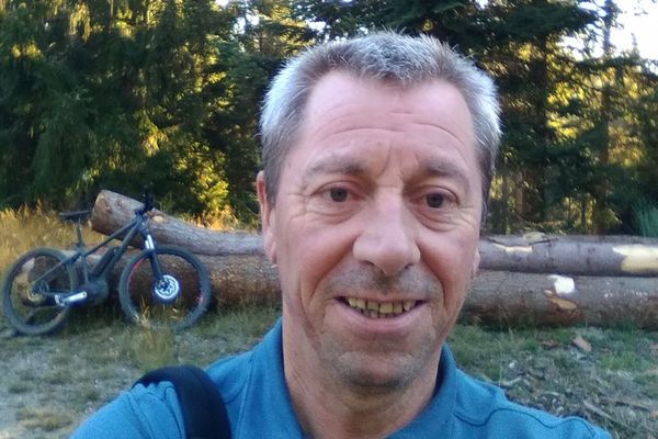 Jean-Paul Marin, âgé de 56 ans pourrait être parti faire du VTT - avril 2019