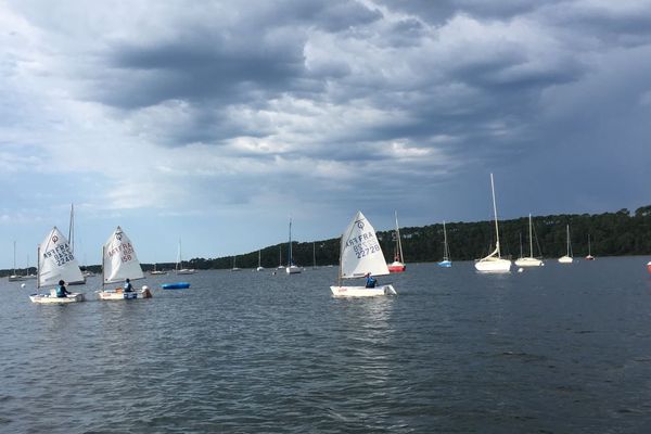 La coupe internationale d'été d'optimist à Carcans