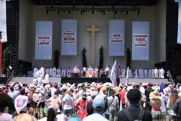 Les Journées mondiales de la jeunesse ont lieu à Lisbonne, au Portugal, jusqu'au 6 août 2023.